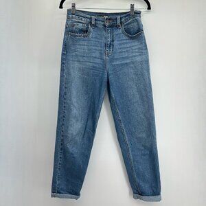 Fashion Nova Ultra High Rise I Got It From My Mama Cropped Ankle Jeans Size 27